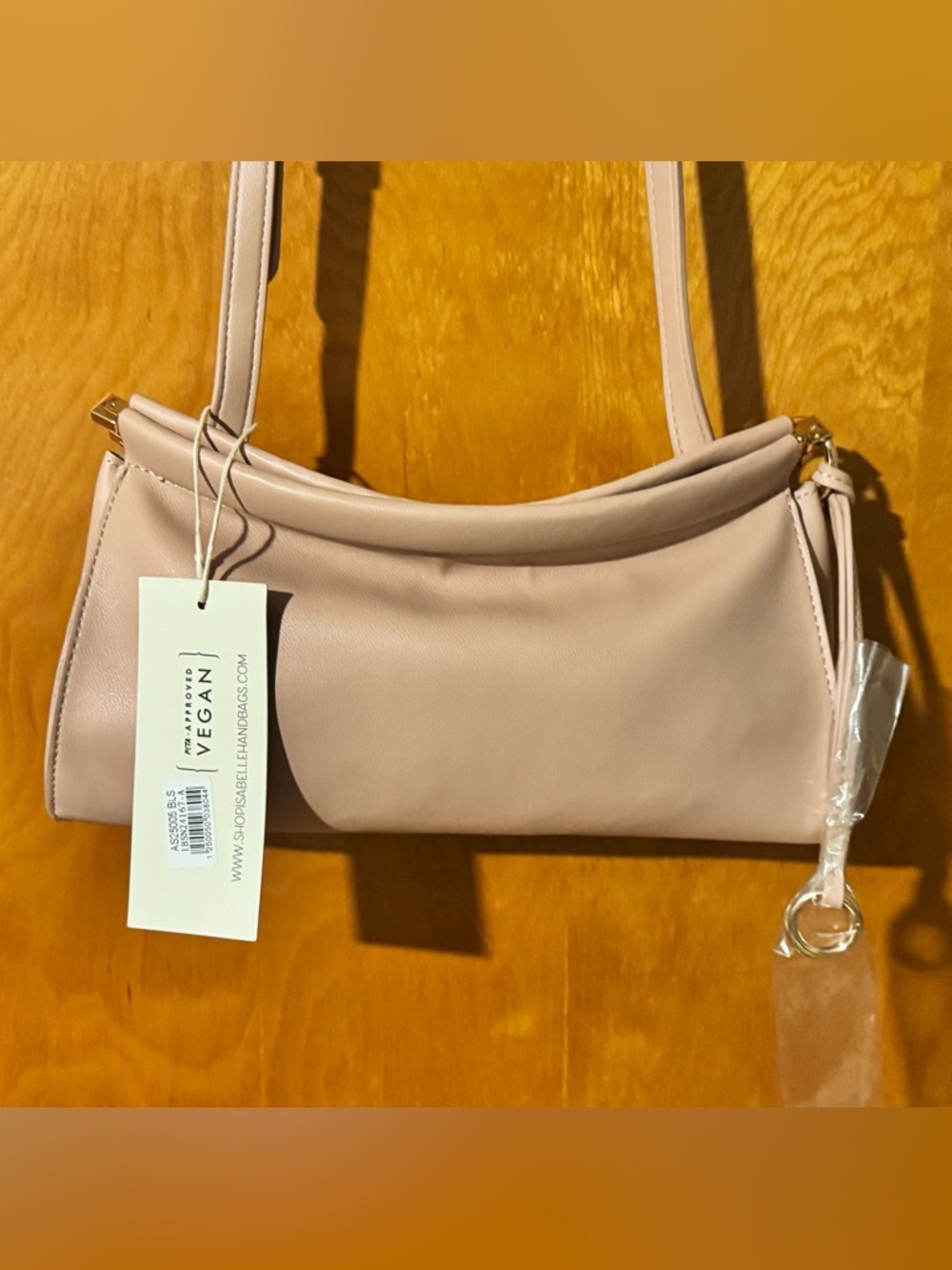 Ello Classic blush Pink crossbody/clutch Bag - elegant